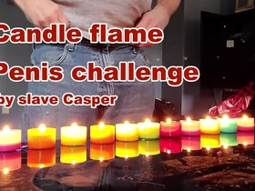 Penis candle flame challenge: challenger casper