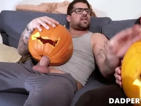 Horny creepy step father fucks his young stepson