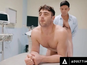 Adult time - pervy doctor slips his big cock into patient's ass during a routine check-up!