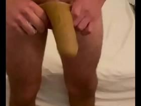 Dildo for enlarging the cock in a gay man