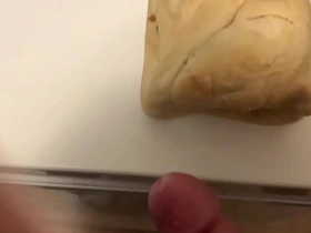 Fucking a loaf of sausage bread