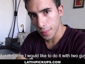 Latin boy picks up guys from app for cash fuck - herbert, marc, freddy, german