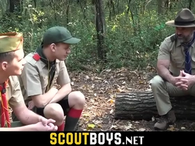Hot boys getting ass fucked by their bear counsellor-scoutboys.net